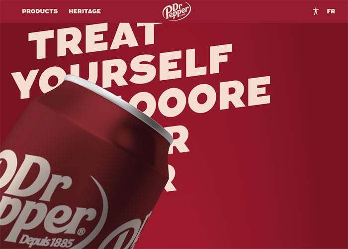 Dr Pepper | BEST WEBSITES AROUND THE WORLD - CSS BOUTIQUE